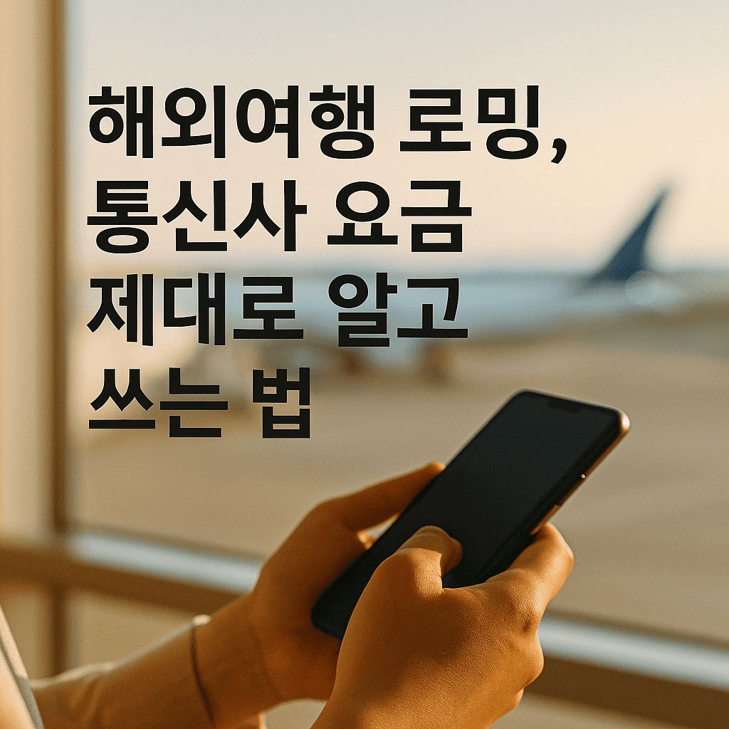 해외여행 로밍 대표이미지