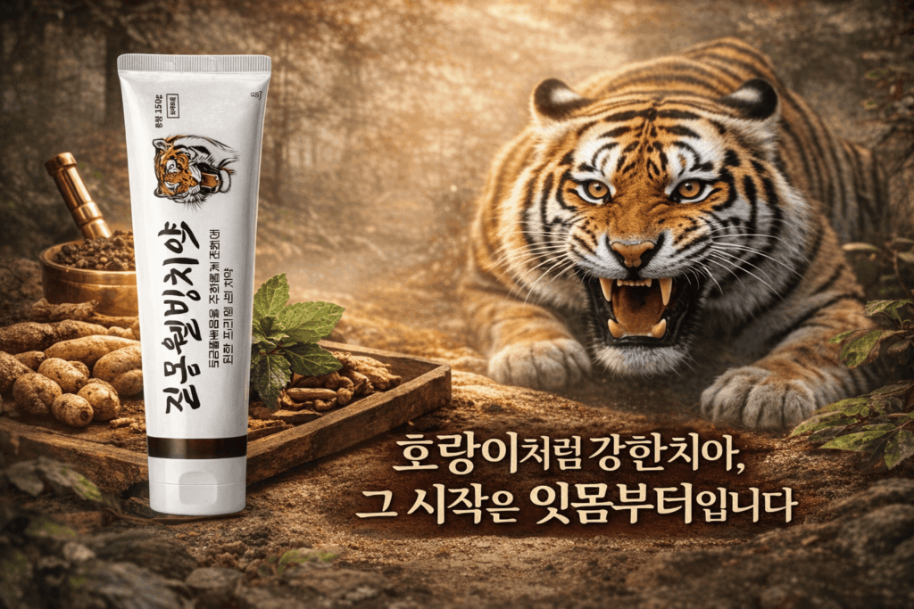 잇몸치약 길몽웰빙치약 대표이미지