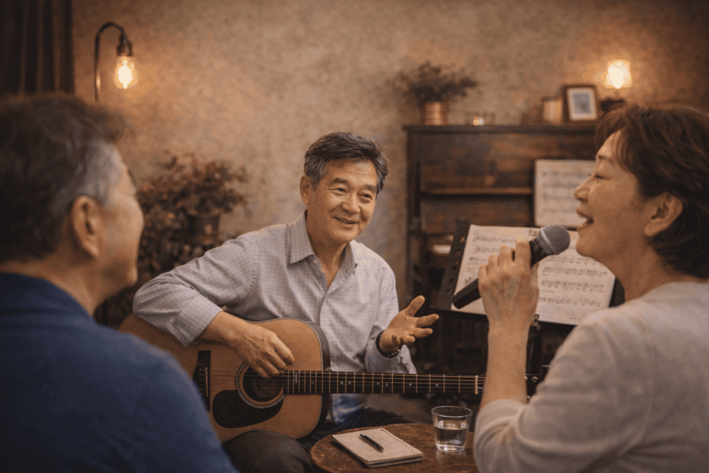 중년 노래교실 대표이미지