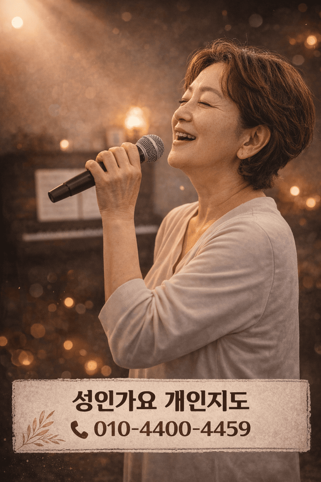 중년 노래교실 개인지도