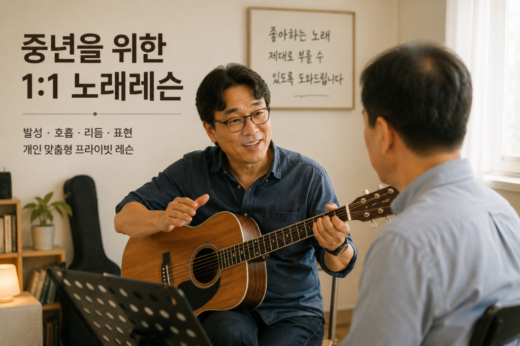 중년 노래교실