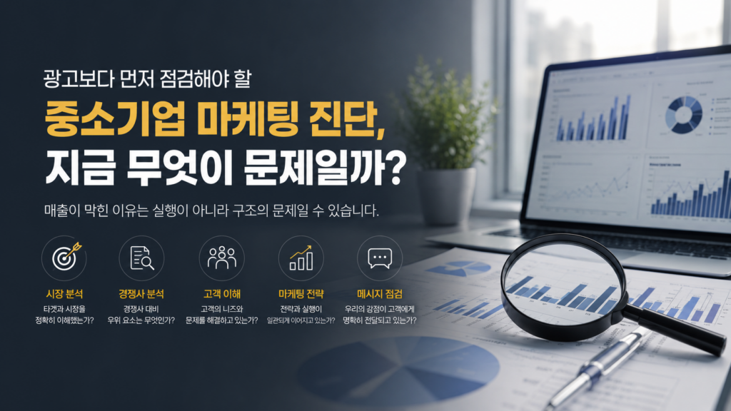 중소기업 마케팅 진단
