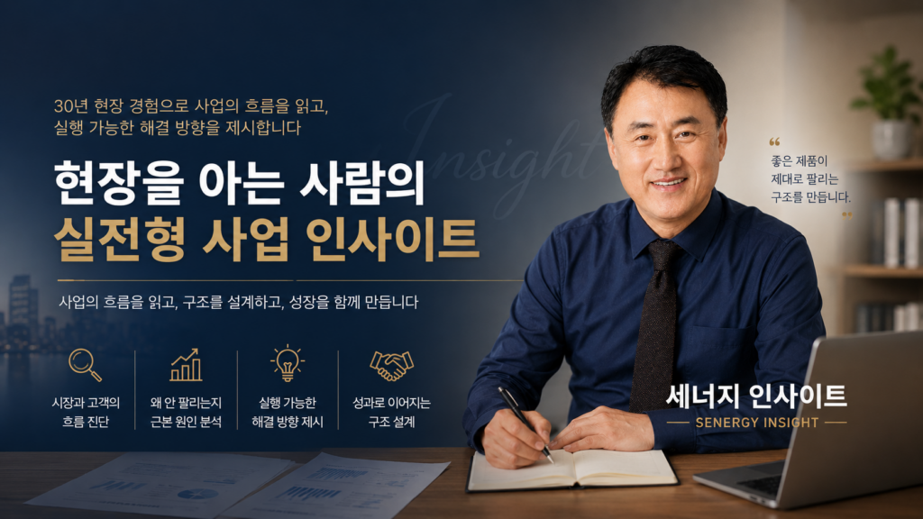 중소기업 온라인마케팅 - 세너지 인사이트