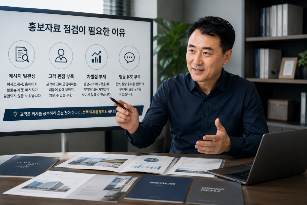홍보자료 점검이 필요한 이유
