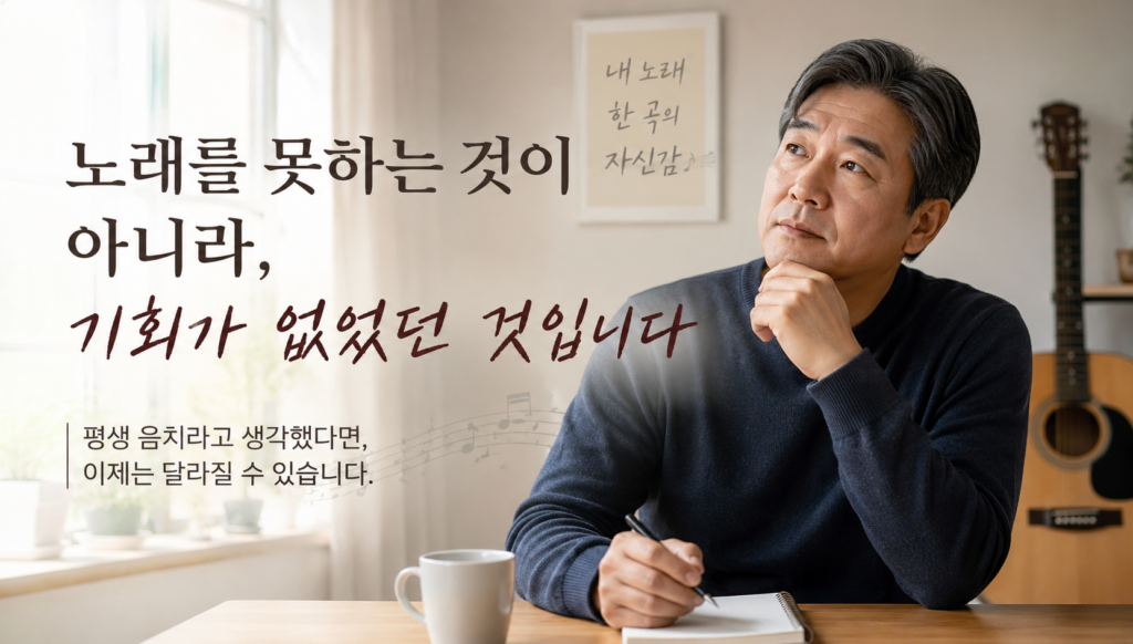 중년 노래레슨