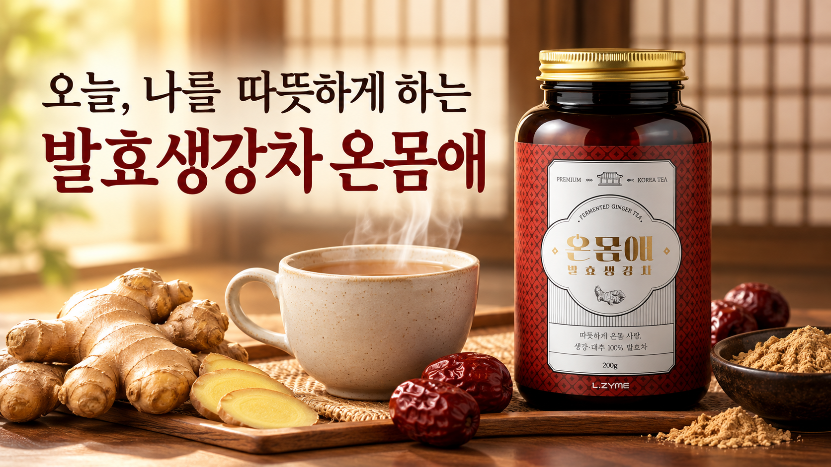 발효생강차